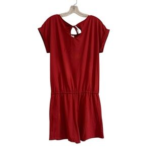 NWT ANRABESS Romper with Waist Tie